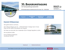 Tablet Screenshot of baugrundtagung.com